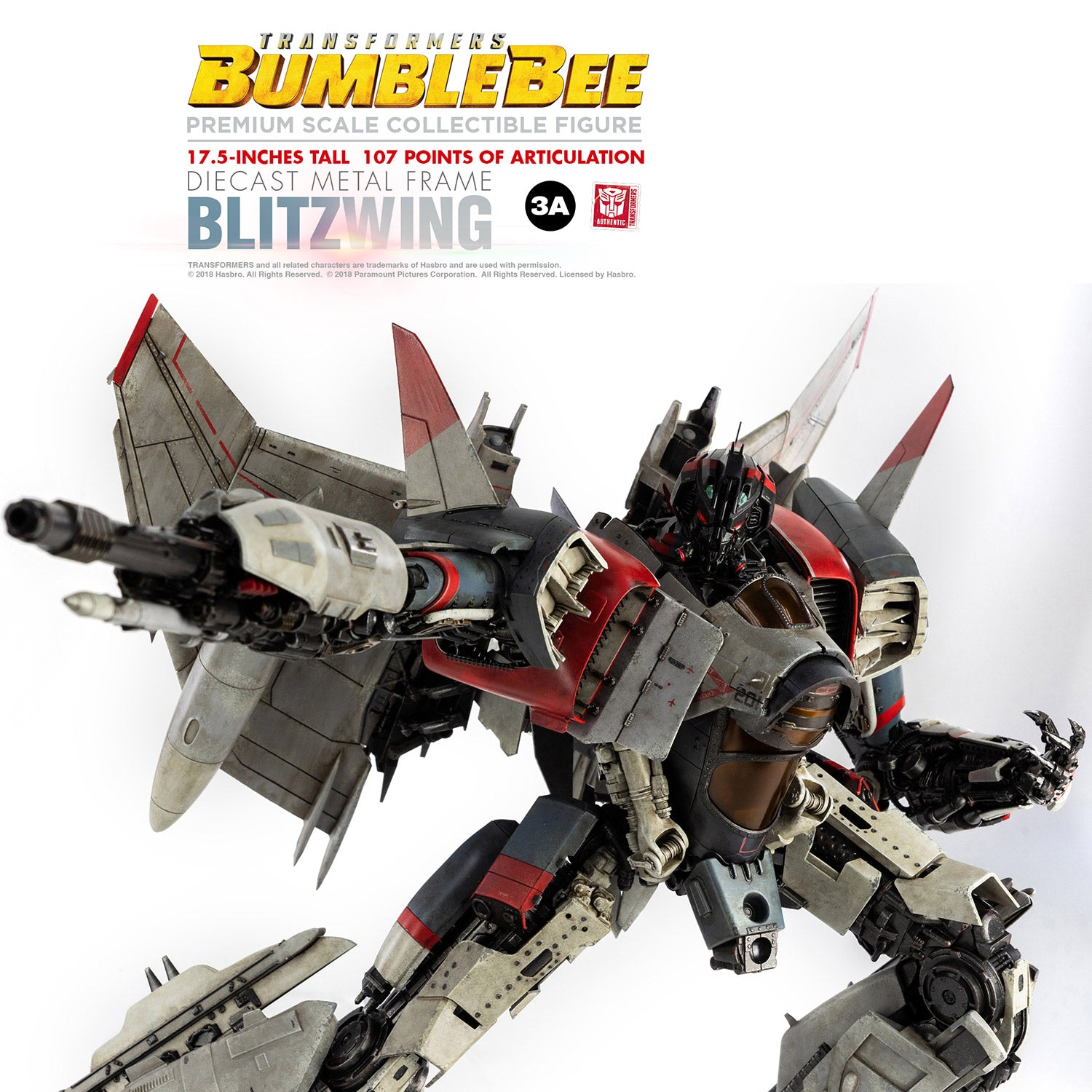 Blitzwing - Transformers Bumblebee - Premium Scale — Toy Snowman