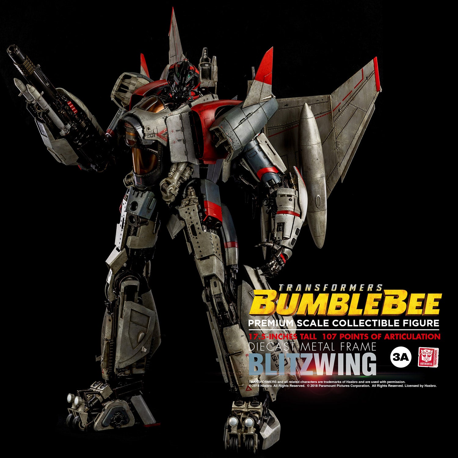 Blitzwing - Transformers Bumblebee - Premium Scale — Toy Snowman