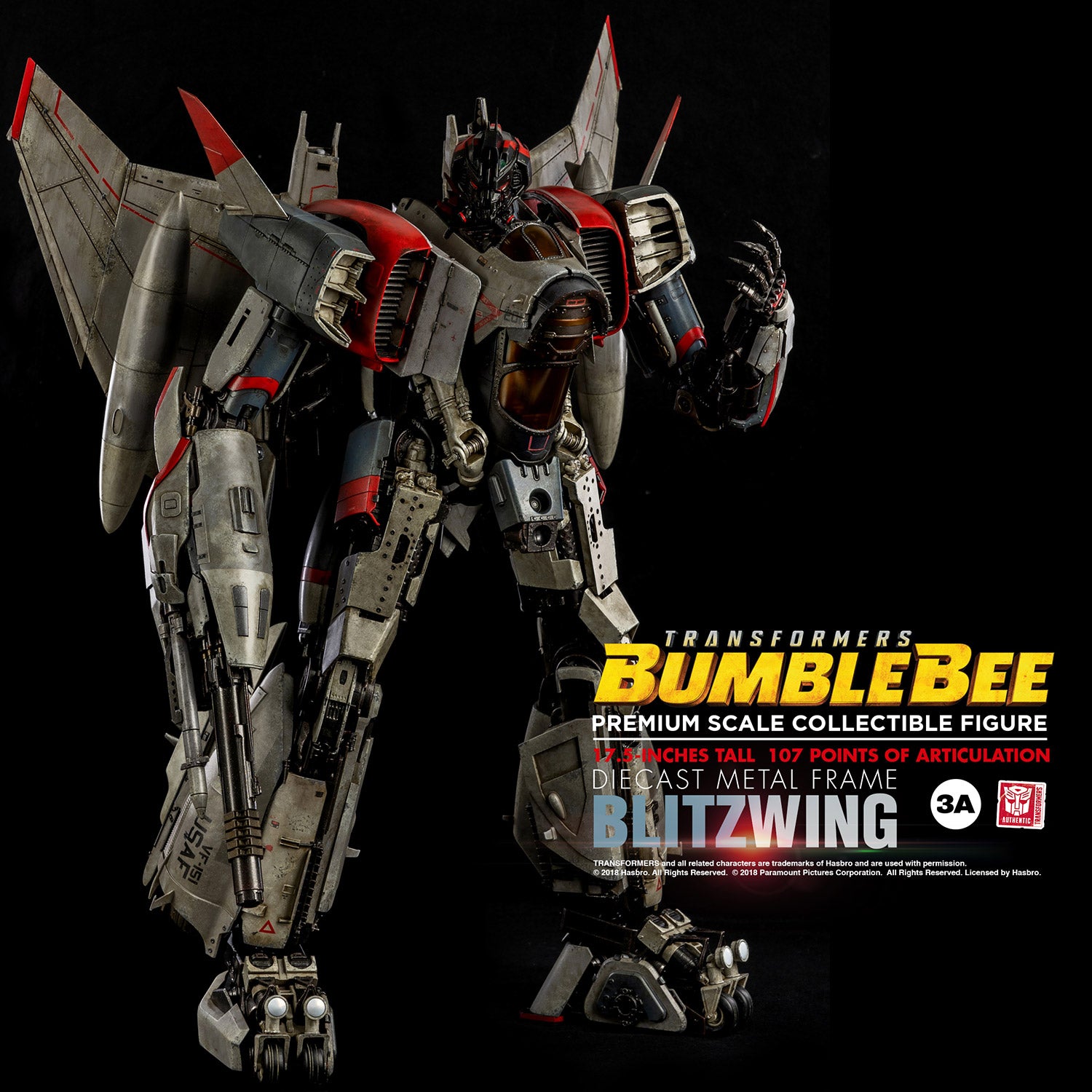 Blitzwing - Transformers Bumblebee - Premium Scale — Toy Snowman