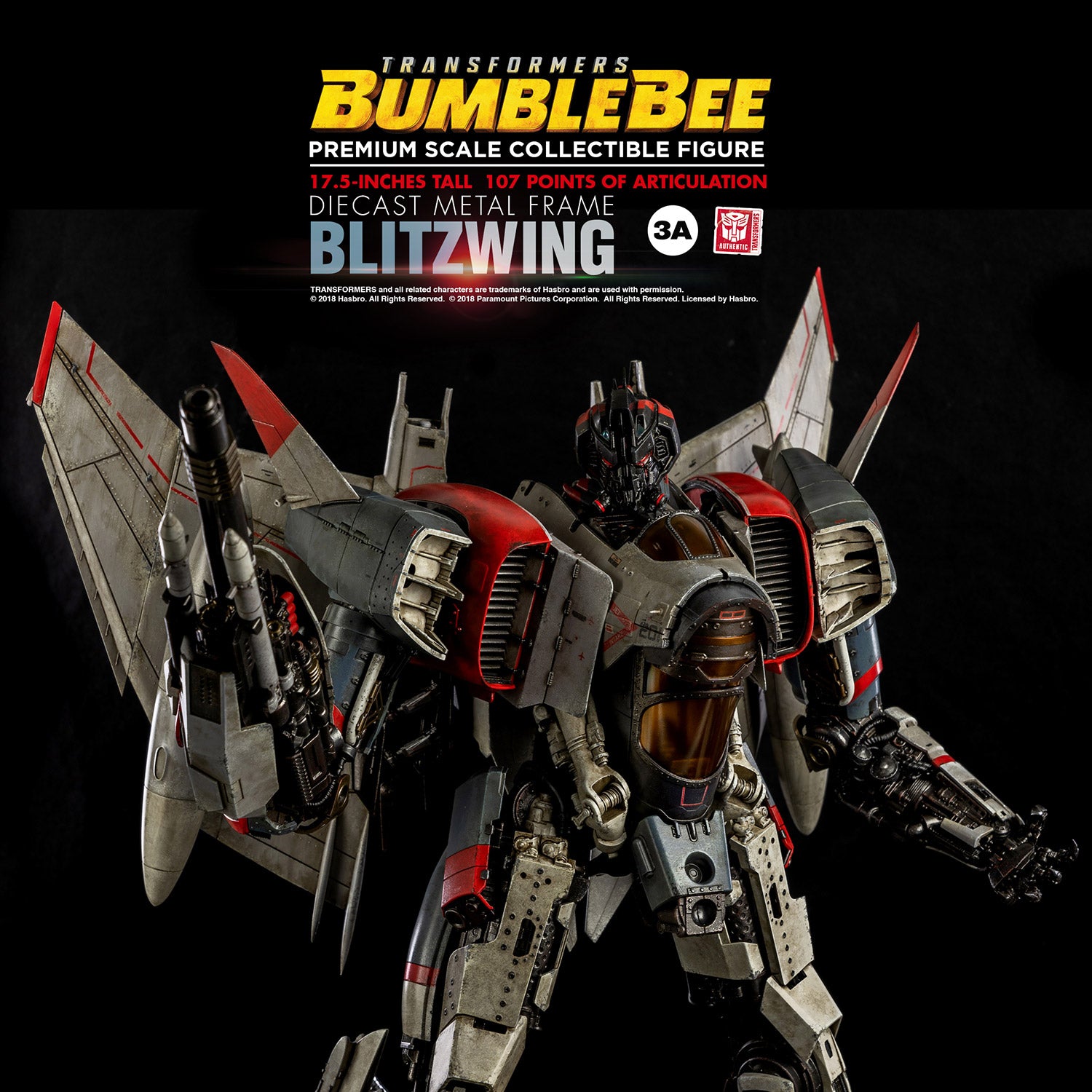 Blitzwing - Transformers Bumblebee - Premium Scale — Toy Snowman
