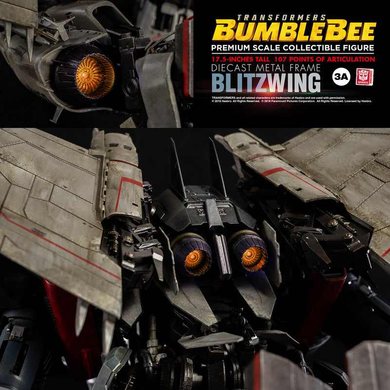 Blitzwing - Transformers Bumblebee - Premium Scale - Action figure -  ThreeZero