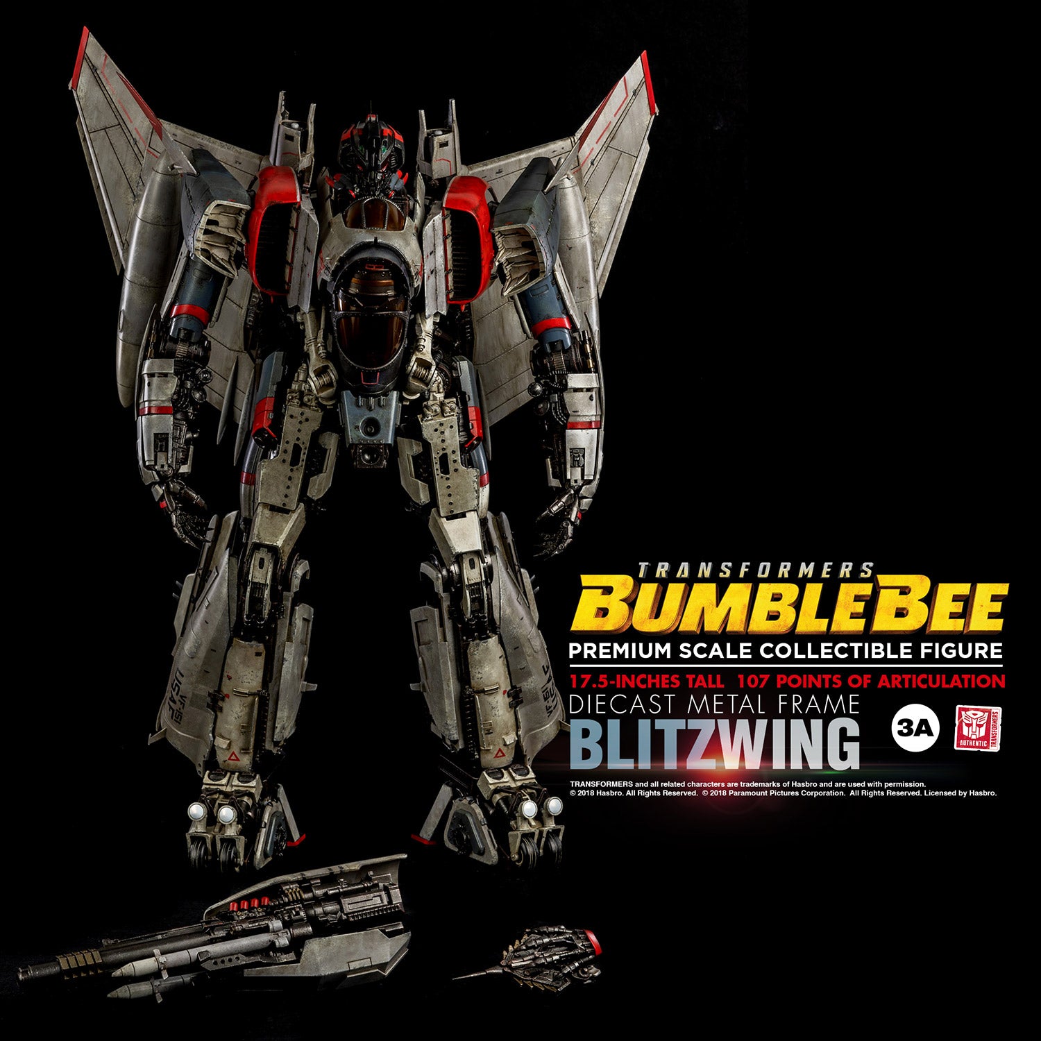 Blitzwing - Transformers Bumblebee - Premium Scale — Toy Snowman