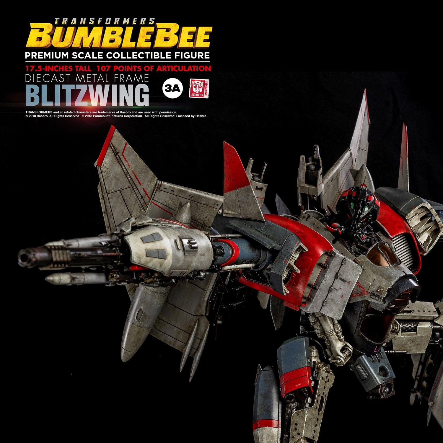 Blitzwing - Transformers Bumblebee - Premium Scale — Toy Snowman