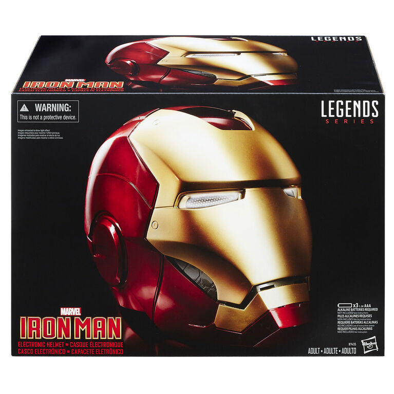 Marvel Legends Iron Man Electronic Helmet - Gear -  Hasbro