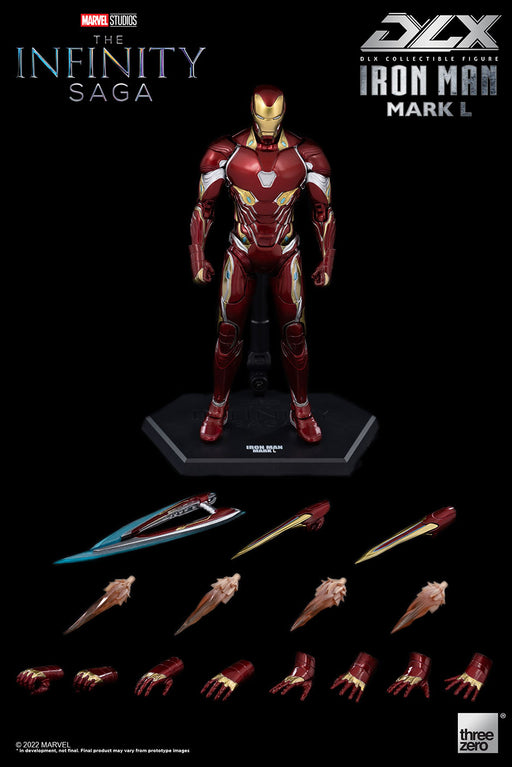 Iron Man Mark 50 - The Infinity Saga DLX (Preorder ETA: March2023) - Action figure -  ThreeZero