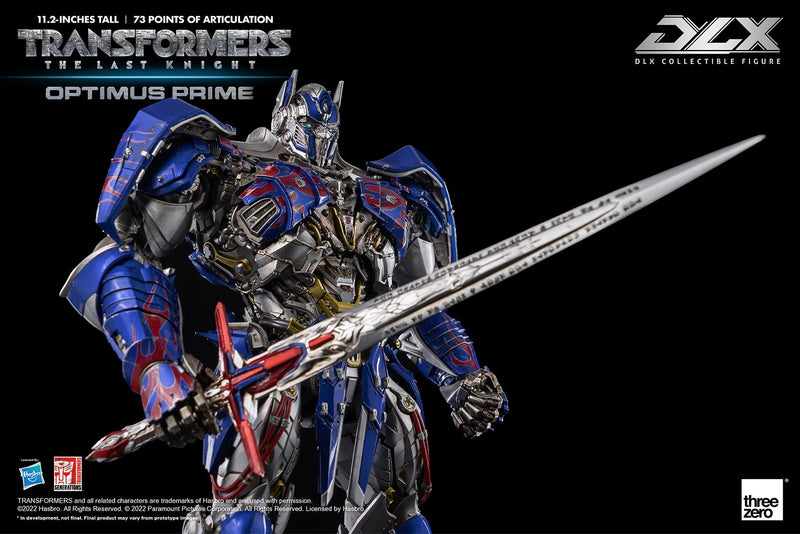 OPTIMUS PRIME - TRANSFORMERS  THELAST KNIGHT DLX SCALE (Preorder ETA: MARCH2023) - Action figure -  ThreeZero