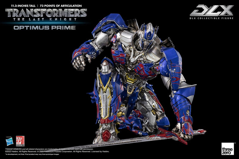 OPTIMUS PRIME - TRANSFORMERS  THELAST KNIGHT DLX SCALE (Preorder ETA: MARCH2023) - Action figure -  ThreeZero