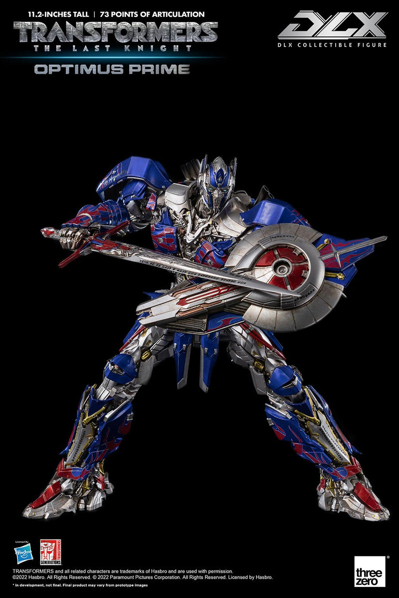 OPTIMUS PRIME - TRANSFORMERS  THELAST KNIGHT DLX SCALE (Preorder ETA: MARCH2023) - Action figure -  ThreeZero