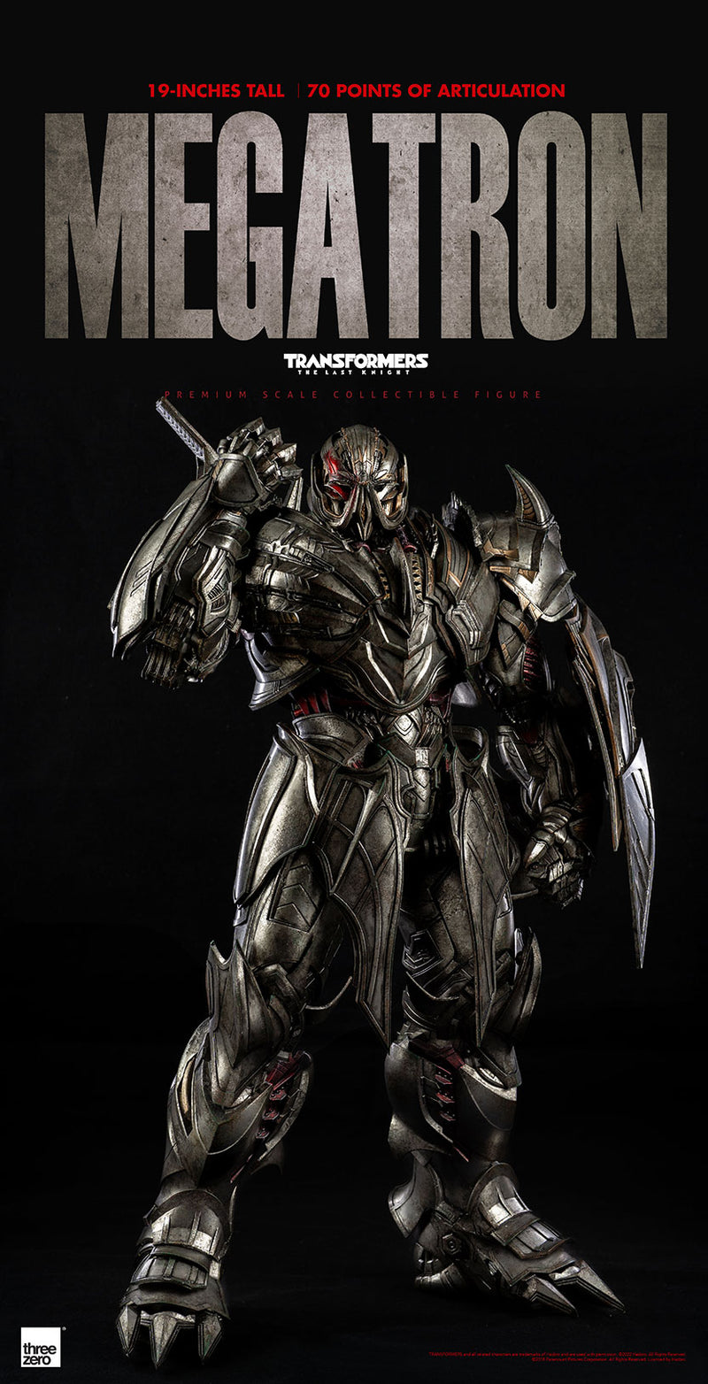 Megatron - Transformers : The Last Knight PREMIUM (Deluxe Edition) - Action figure -  ThreeZero