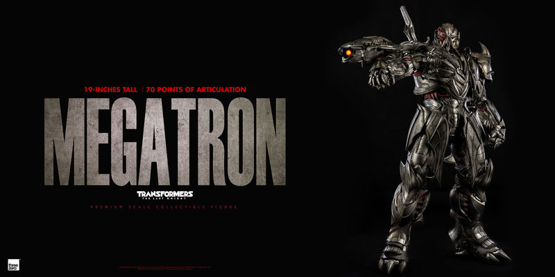 Megatron - Transformers : The Last Knight PREMIUM (Deluxe Edition) - Action figure -  ThreeZero