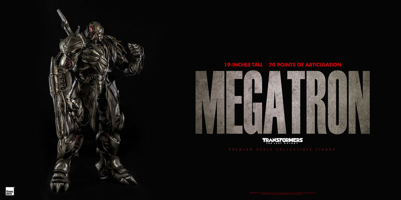 Megatron - Transformers : The Last Knight PREMIUM (Deluxe Edition) - Action figure -  ThreeZero