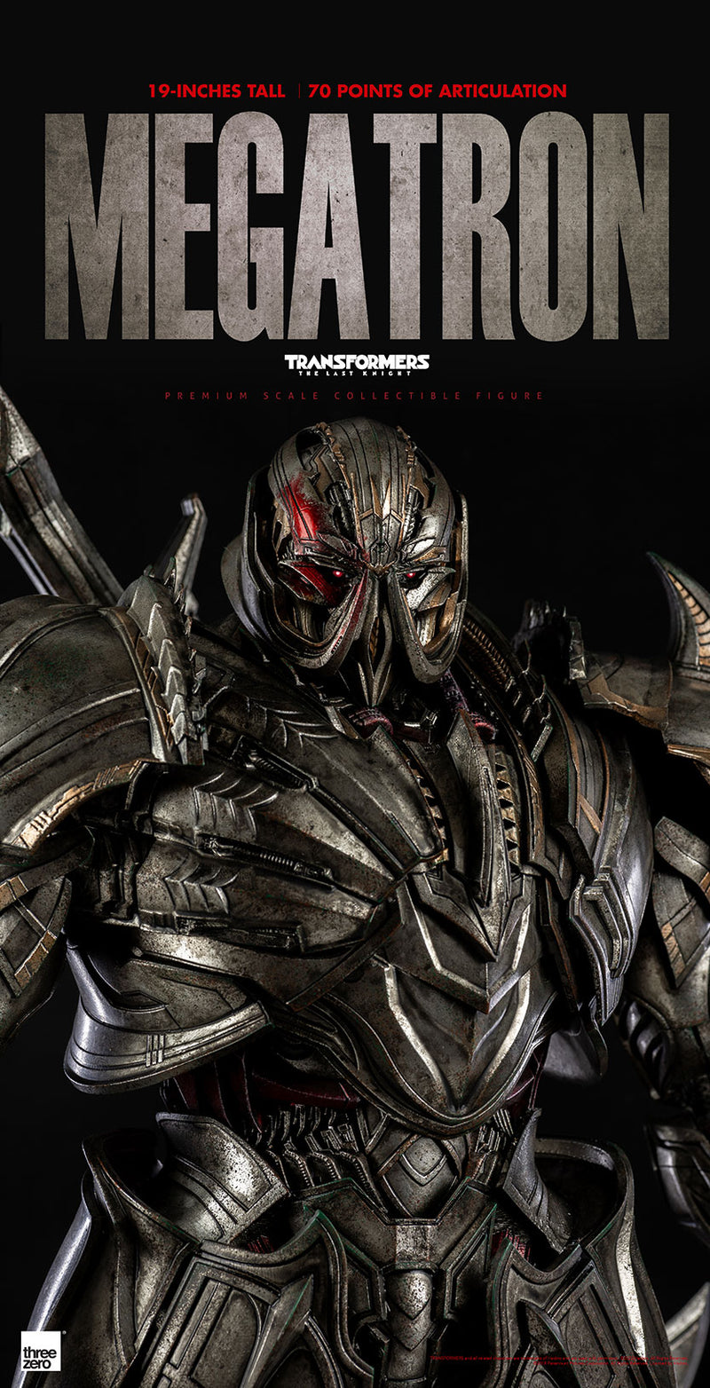 Megatron - Transformers : The Last Knight PREMIUM (Deluxe Edition) - Action figure -  ThreeZero