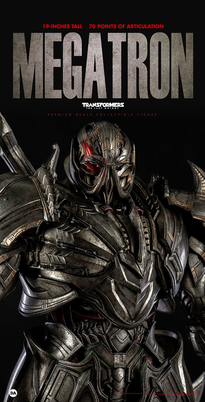 Threezero MEGATRON TRANSFORMERS THE LAST KNIGHT PREMIUM SCALE FIGURE - Toy Snowman