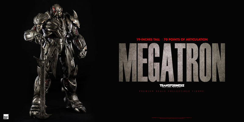 Megatron - Transformers : The Last Knight PREMIUM (Deluxe Edition) - Action figure -  ThreeZero