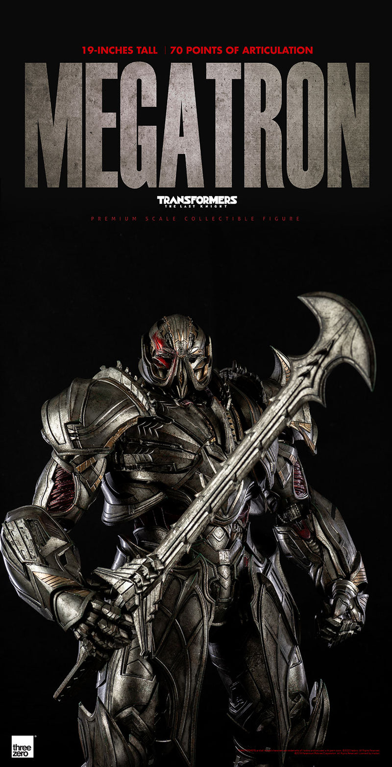Megatron - Transformers : The Last Knight PREMIUM (Deluxe Edition) - Action figure -  ThreeZero