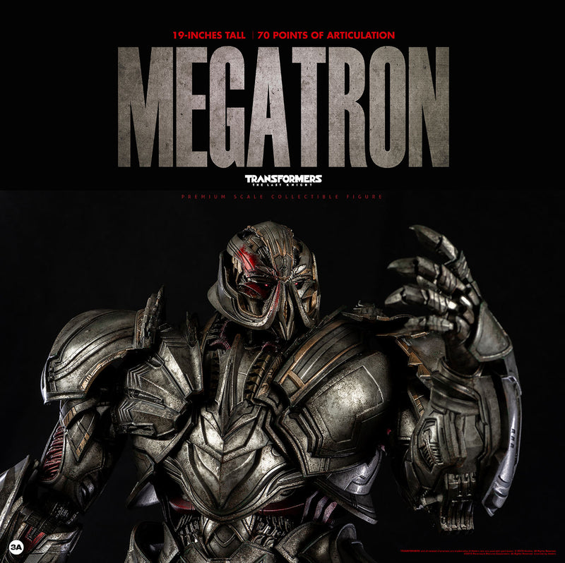 Threezero MEGATRON TRANSFORMERS THE LAST KNIGHT PREMIUM SCALE FIGURE - Toy Snowman