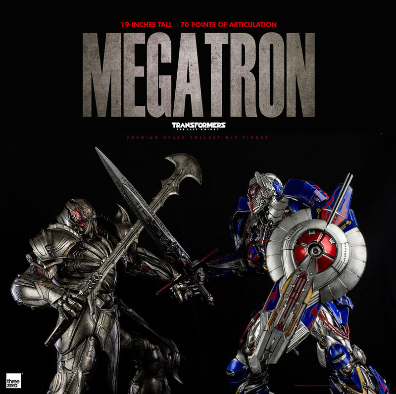 Megatron - Transformers : The Last Knight PREMIUM (Deluxe Edition) - Action figure -  ThreeZero