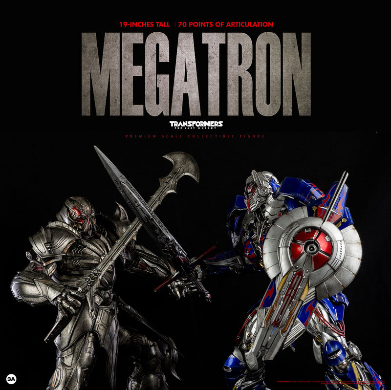 Threezero MEGATRON TRANSFORMERS THE LAST KNIGHT PREMIUM SCALE FIGURE - Toy Snowman