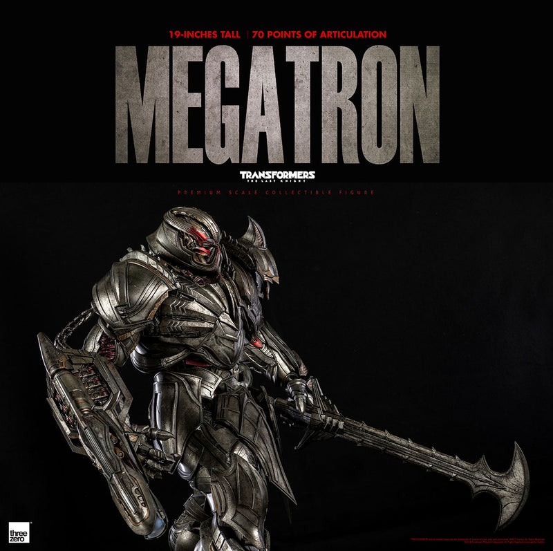 Megatron - Transformers : The Last Knight PREMIUM (Deluxe Edition) - Action figure -  ThreeZero