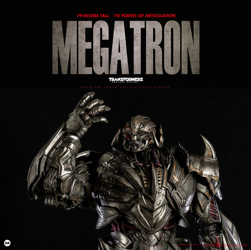 Threezero MEGATRON TRANSFORMERS THE LAST KNIGHT PREMIUM SCALE FIGURE - Toy Snowman