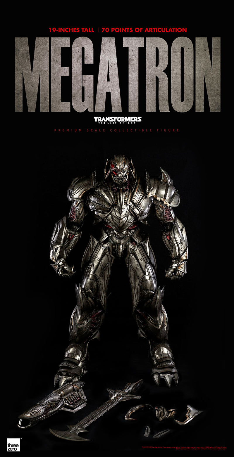 Megatron - Transformers : The Last Knight PREMIUM (Deluxe Edition) - Action figure -  ThreeZero