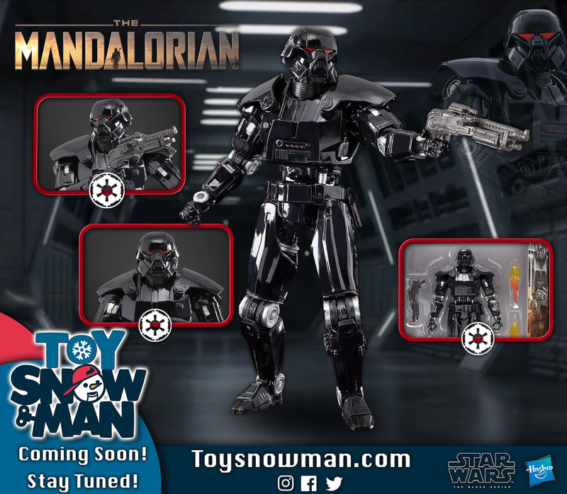 Star Wars Hasbro The Black Series, action figure di un Dark Trooper Star Wars Hasbro The Black Series, action figure di un Dark Trooper