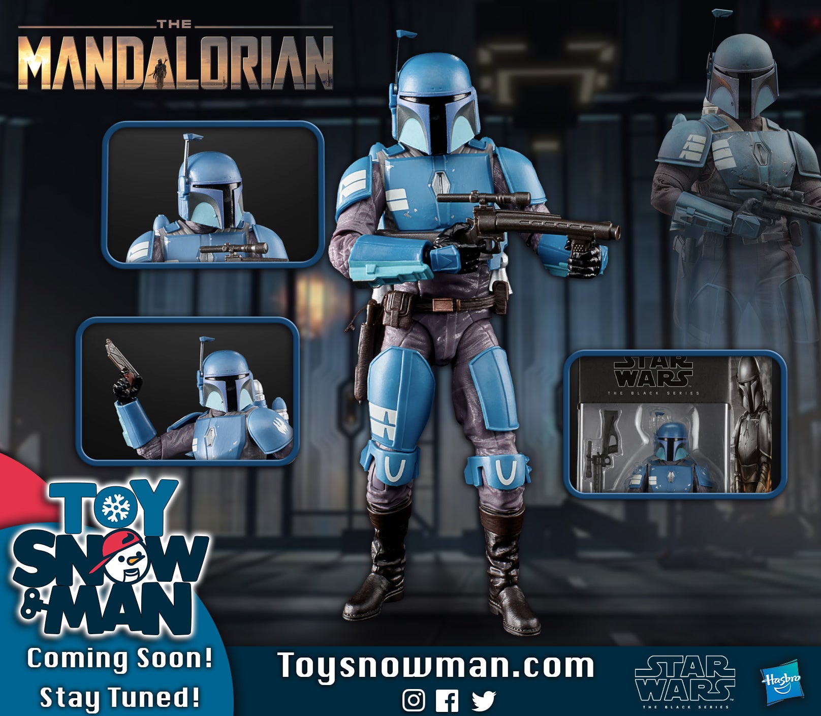 Star Wars The Black Series Death Watch Mandalorian — Toy Snowman