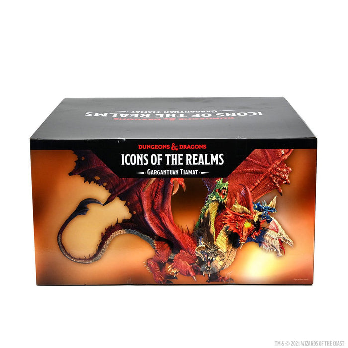 D&D Icons of the Realms: GARGANTUAN TIAMAT - Miniature -  D&D: Dungeons and Dragons