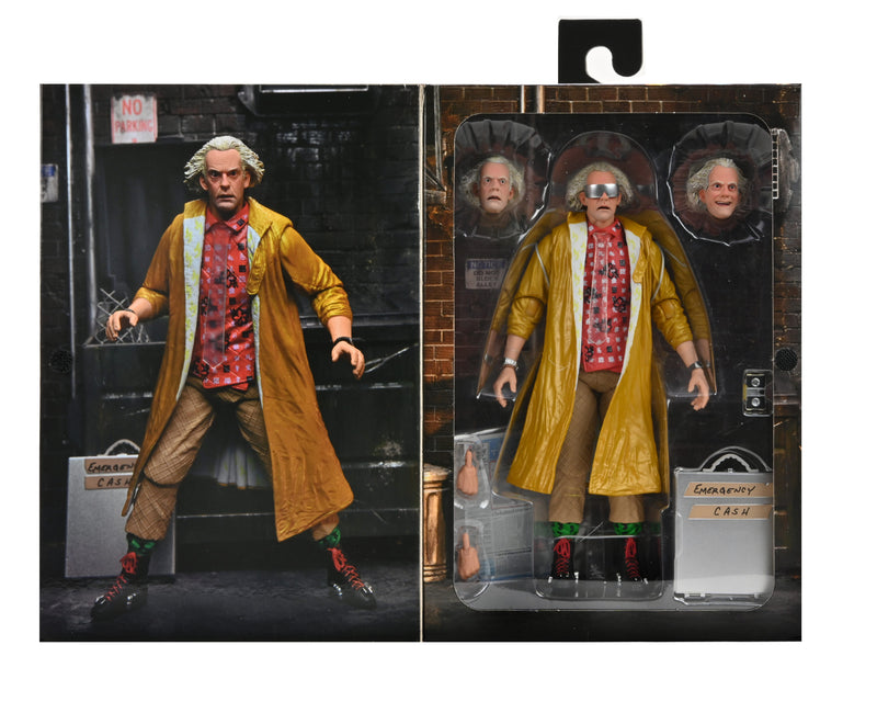 BACK TO THE FUTURE ULT DOC BROWN 2015 FIG 7'' (preorder) - Toy Snowman