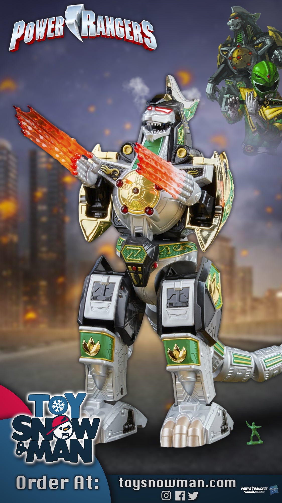 Hasbro Power Rangers Lightning Collection Zord Ascension Project Might ...