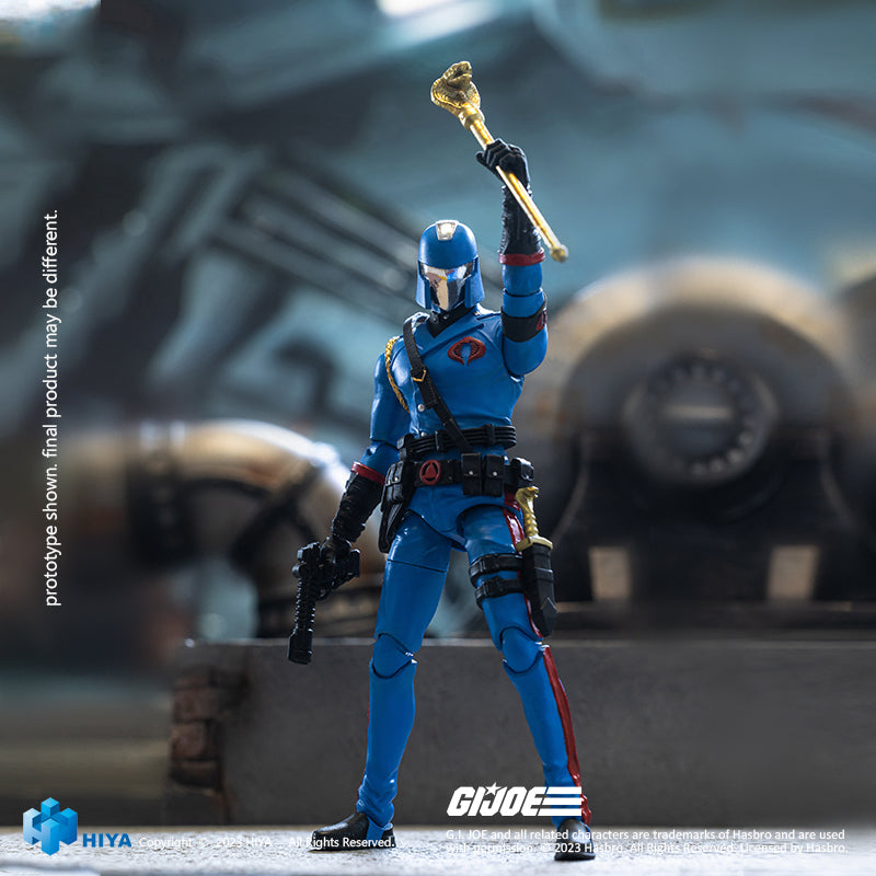 HIYA Exquisite Mini Series 1/18 Scale 4 Inch G.I.JOE Cobra Commander Action Figure (preorder Q4) - Collectables > Action Figures > toys -  HIYA TOYS