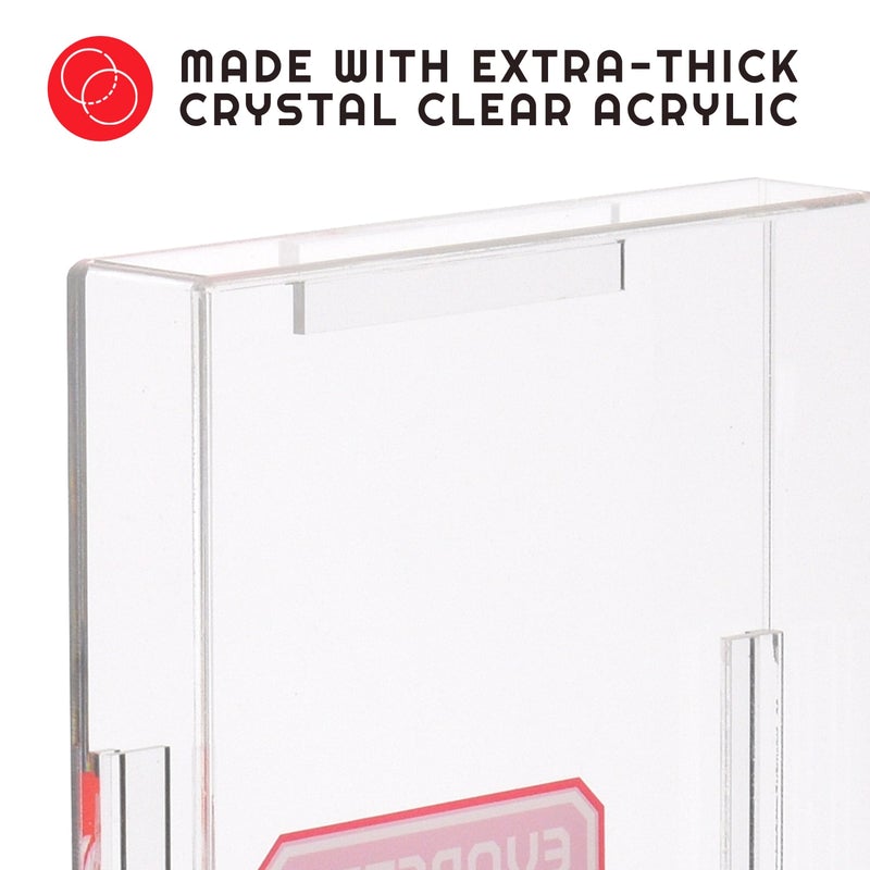 EVORETRO - PROTECTOR DISPLAY CASE - WIDTH:17CM HEIGHT:23.5CM DEPTH: 3.5CM - accessory -  toysnowman