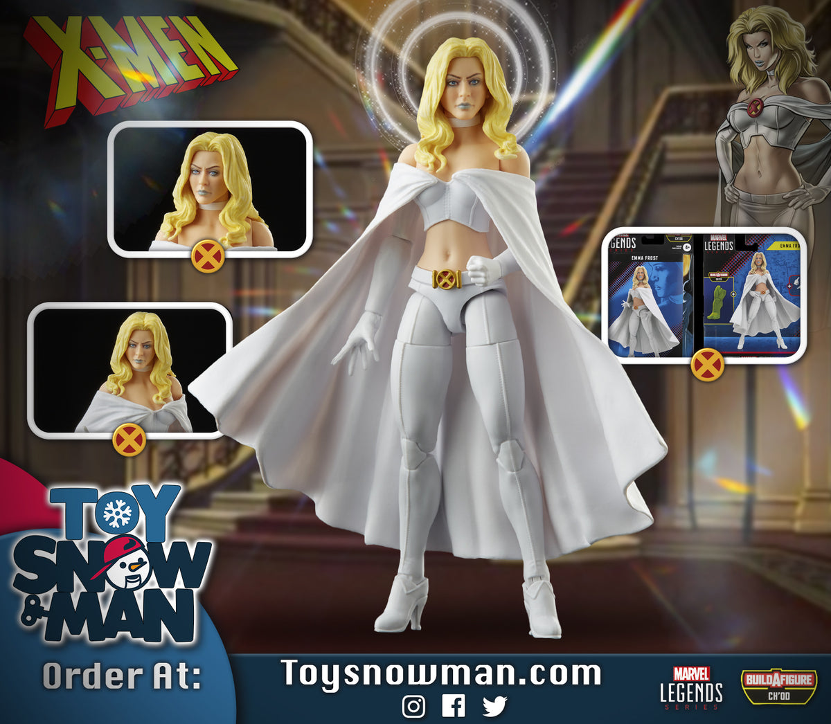 Marvel legends emma clearance frost