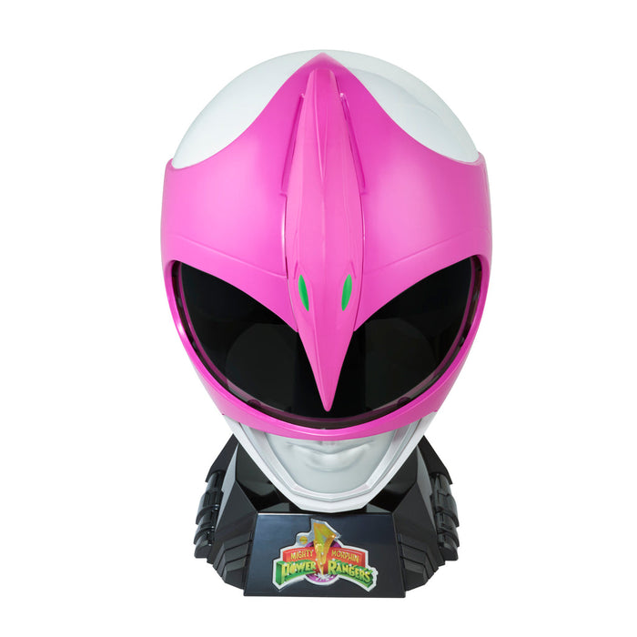 Power Rangers Lightning Collection Mighty Morphin Pink Helmet - Exclusive - Gear -  Hasbro