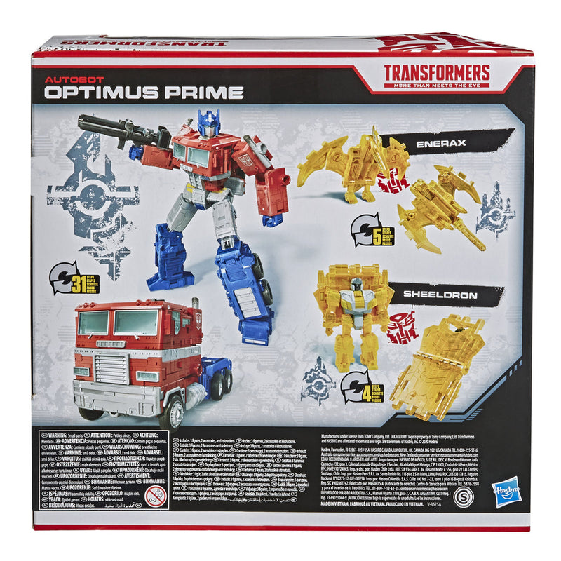 Transformers War for Cybertron - Netflix - Optimus Prime - Exclusive - Action & Toy Figures -  Hasbro