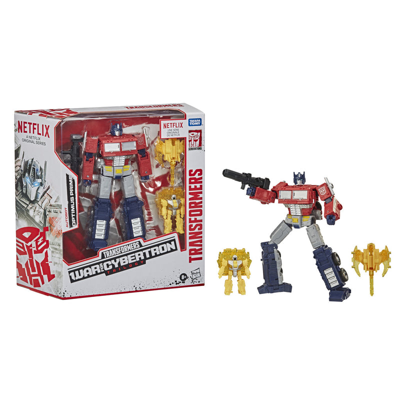 Transformers War for Cybertron - Netflix - Optimus Prime - Exclusive - Action & Toy Figures -  Hasbro