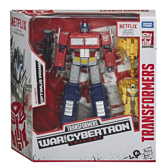 Transformers War for Cybertron - Netflix - Optimus Prime - Exclusive - Action & Toy Figures -  Hasbro