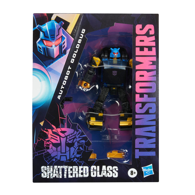 Transformers Generations Shattered Glass Collection Deluxe Class Autobot Goldbug - Action & Toy Figures -  Hasbro