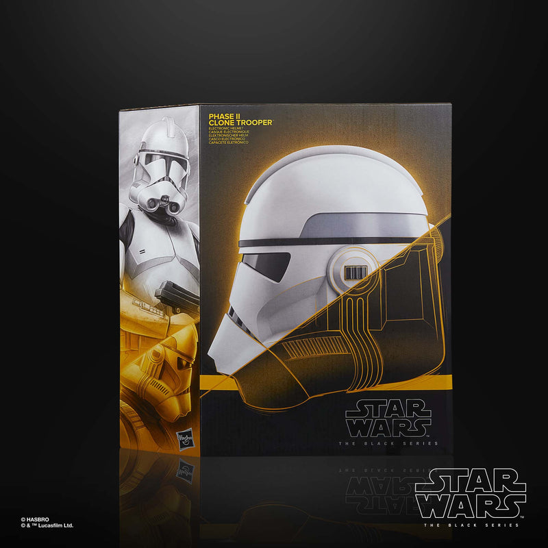 Star Wars The Black Series Phase II Clone Trooper Premium Electronic Helmet   ( Preorder ETA May 2023) - Collectables > Action Figures > toys -  Hasbro