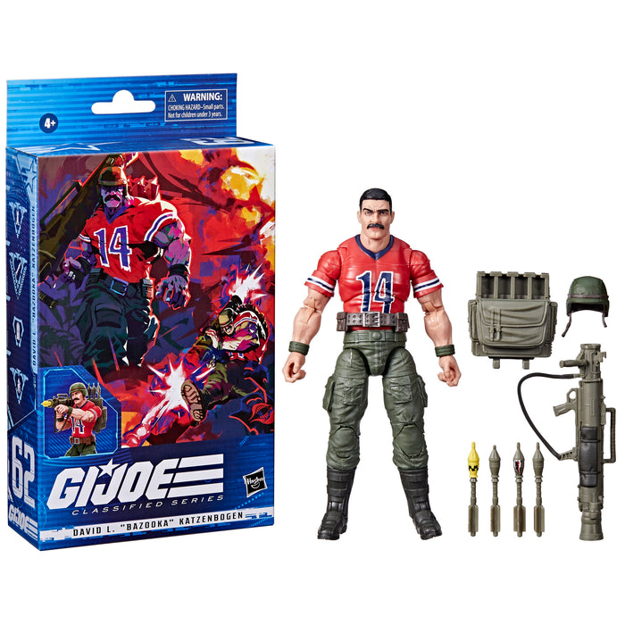 G.I. Joe Classified - David L. "Bazooka" Katzenbogen - 62 (preorder ETA Aug/sept) - Collectables > Action Figures > toys -  Hasbro