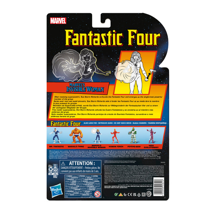 Marvel Legends Series Fantastic Four Retro Marvel’s Invisible Woman - Action & Toy Figures -  Hasbro