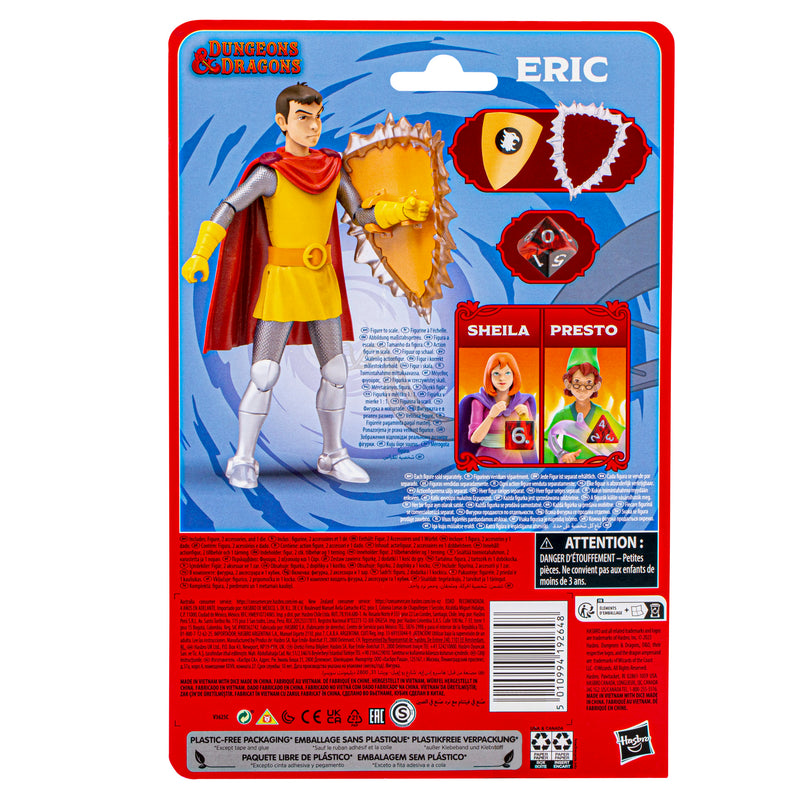 Dungeons & Dragons Cartoon Classics Eric Action Figure, 6-Inch Scale  (Preorder August 2023) - Action & Toy Figures -  Hasbro