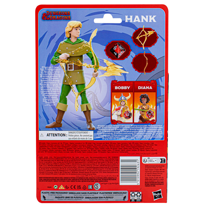 Dungeons & Dragons Cartoon Classics Hank (preorder Q1) - Collectables > Action Figures > toy -  Hasbro