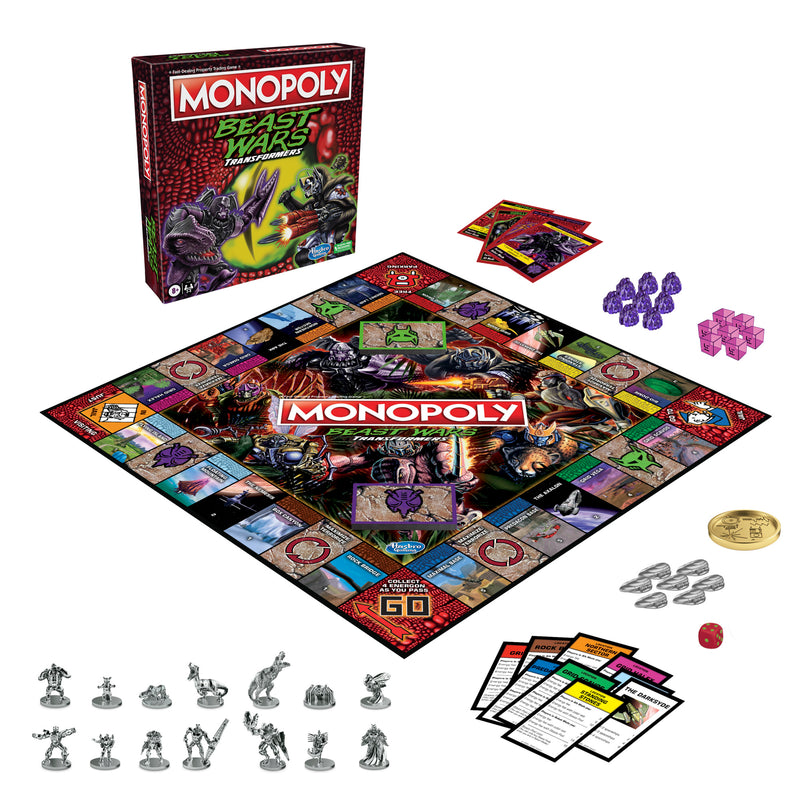 Monopoly - Beast Wars: Transformers Edition Board Game - Board Games -  Hasbro