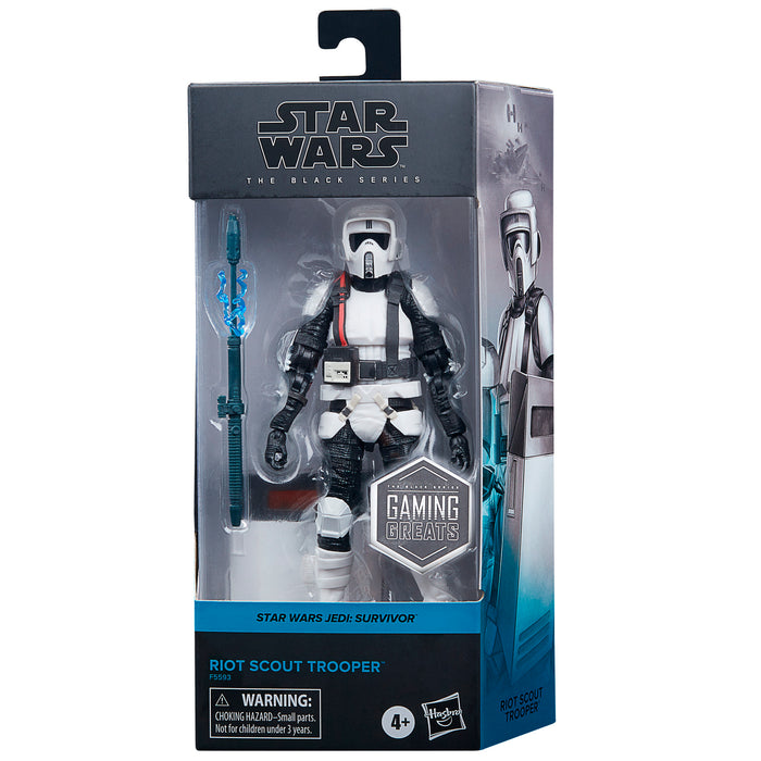 Star Wars The Black Series Gaming Greats Riot Scout Trooper (preorder) - Collectables > Action Figures > toy -  Hasbro