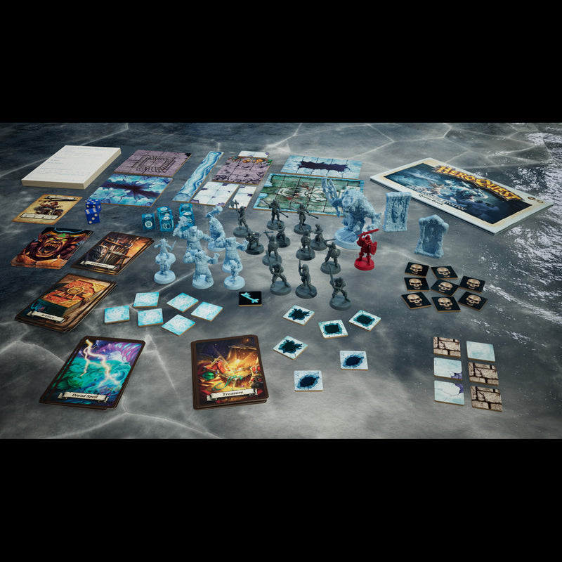 HeroQuest The Frozen Horror Quest Pack Game Expansion (preorder) - Board Games -  Hasbro