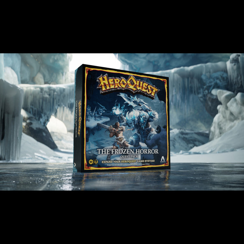 HeroQuest The Frozen Horror Quest Pack Game Expansion (preorder) - Board Games -  Hasbro
