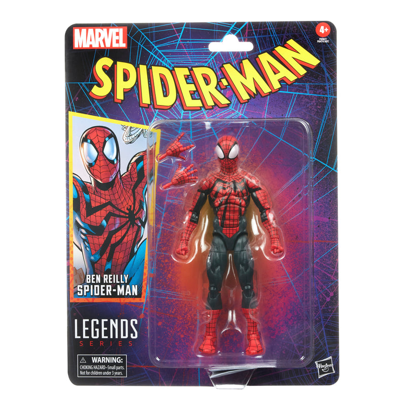 Hasbro Marvel Legends Series Ben Reilly Spider-Man (Preorder August 2023) - Collectables > Action Figures > toy -  Hasbro