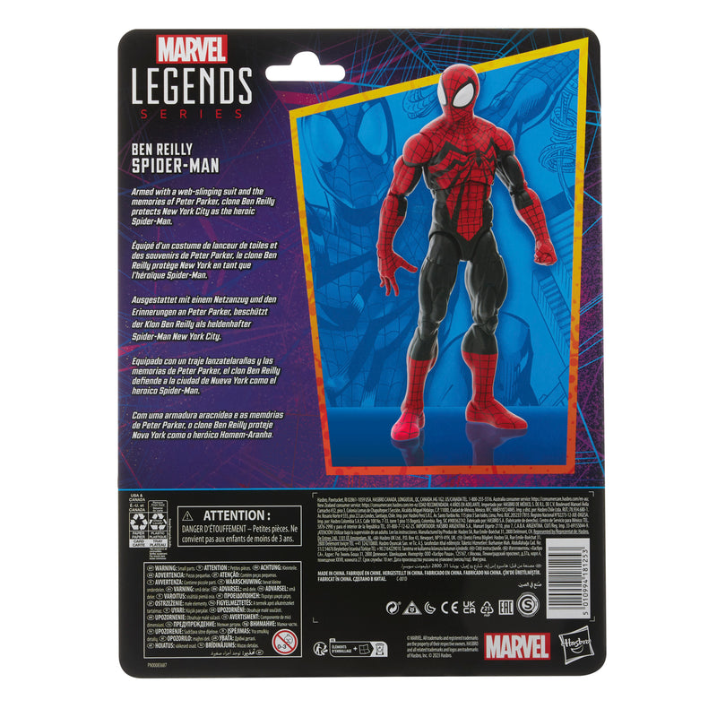Hasbro Marvel Legends Series Ben Reilly Spider-Man (Preorder August 2023) - Collectables > Action Figures > toy -  Hasbro