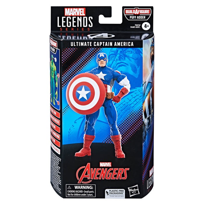 Marvel Legends Ultimate Captain America - Puff Adder BAF (Preorder End of Q2 2023) - Collectables > Action Figures > toy -  Hasbro